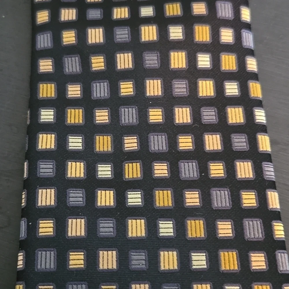 2 - Stafford Geometric Print Ties